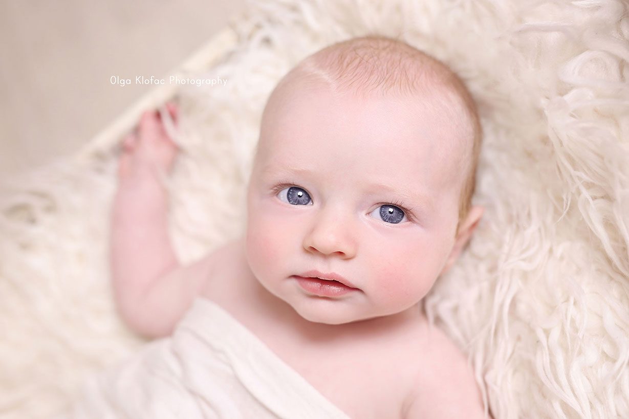 3 month baby photo session by Olga Klofac Photographer Mayo